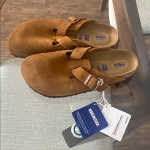 Brand new Birkenstock clogs